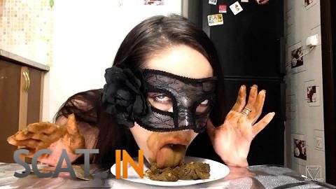 ScatLina - Xtreme Scat Breakfast Real Swallow By Top Babe Lina (FullHD 1080p)