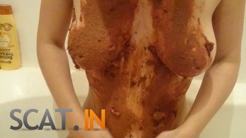Brown wife - Real eating shit. My record (FullHD 1080p)