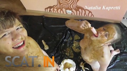 Natalia Kapretti - Smelly shitty breakfast for my toilet slut (FullHD 1080p)