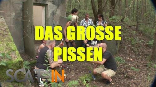 Das Grosse Pissen - Group Outdoor Piss (Pissing / HD 720p)