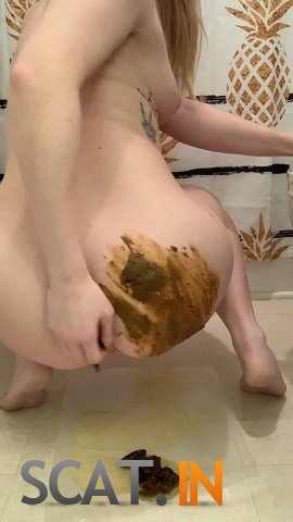 Jessiekaypoops - Full body smear and dirty dildo! (UltraHD 2K 1920p)