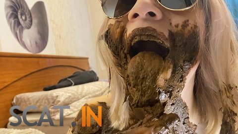 p00girl - I chew and smear shit, nausea (FullHD 1080p)